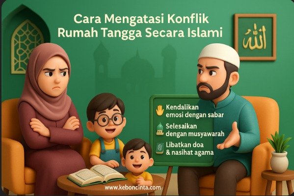 Cara Mengatasi Konflik Rumah Tangga Secara Islami